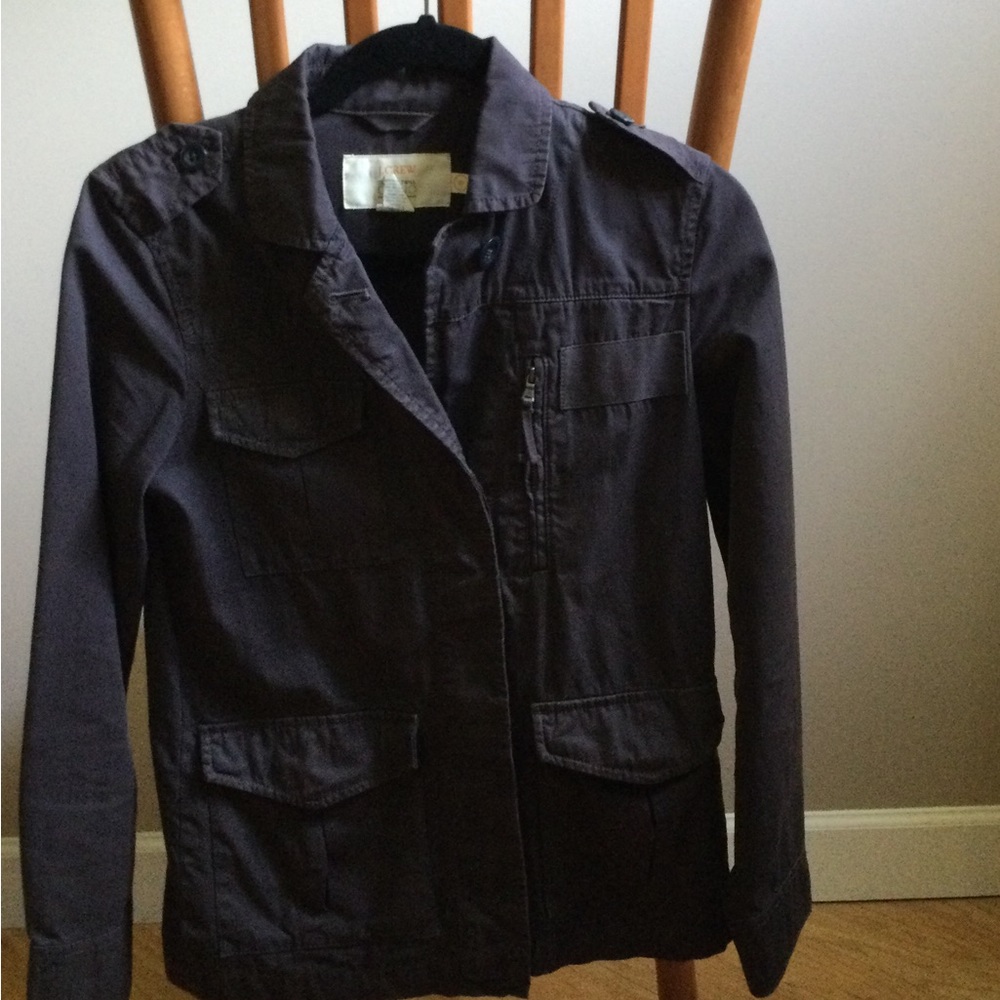 J crew chino jacket, size 0.